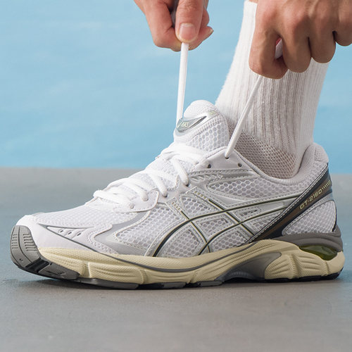 亚瑟士男鞋2025冬季新款运动鞋GT-2160复古网面鞋休闲鞋1203A275