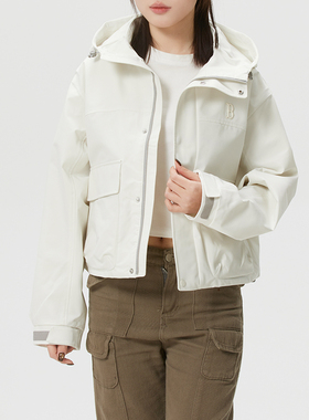 MLB官方防风衣女装2026春季新款运动服梭织夹克休闲外套3FWJB0161