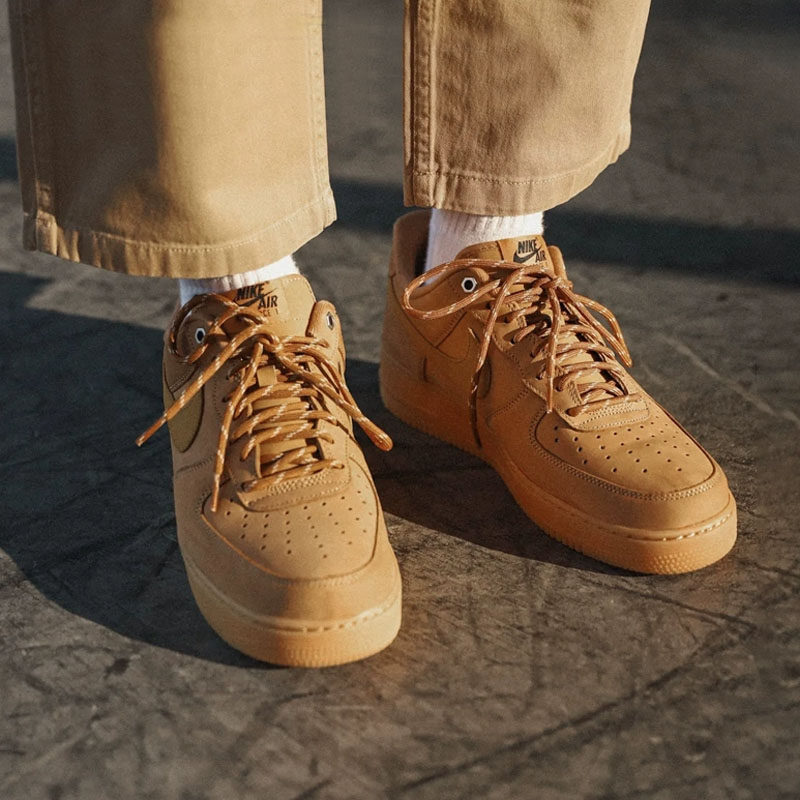 耐克板鞋女鞋正品 25春秋季新款AF1空军一号小麦色运动童鞋HQ7476,运动鞋new,童鞋/青少年鞋,淘宝优惠券,粉丝福利购,淘宝优惠卷