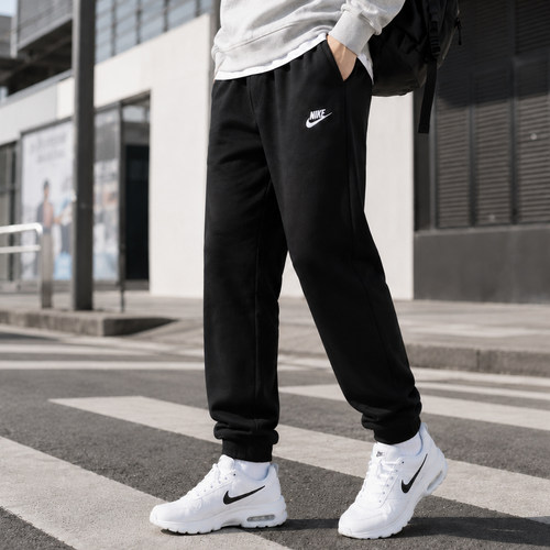 Nike耐克男装修身束脚运动长裤