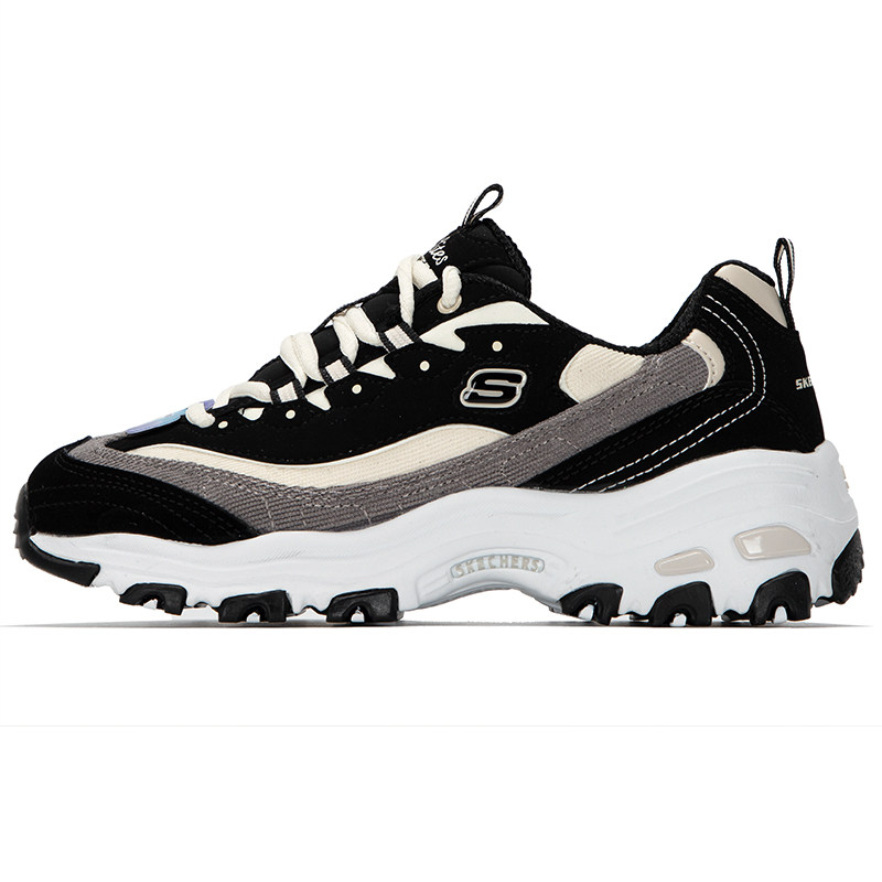 【灯芯绒】斯凯奇复古熊猫鞋女鞋冬季新款厚底椰乳拿铁老爹鞋运动,运动鞋new,运动休闲鞋,淘宝优惠券,粉丝福利购,淘宝优惠卷