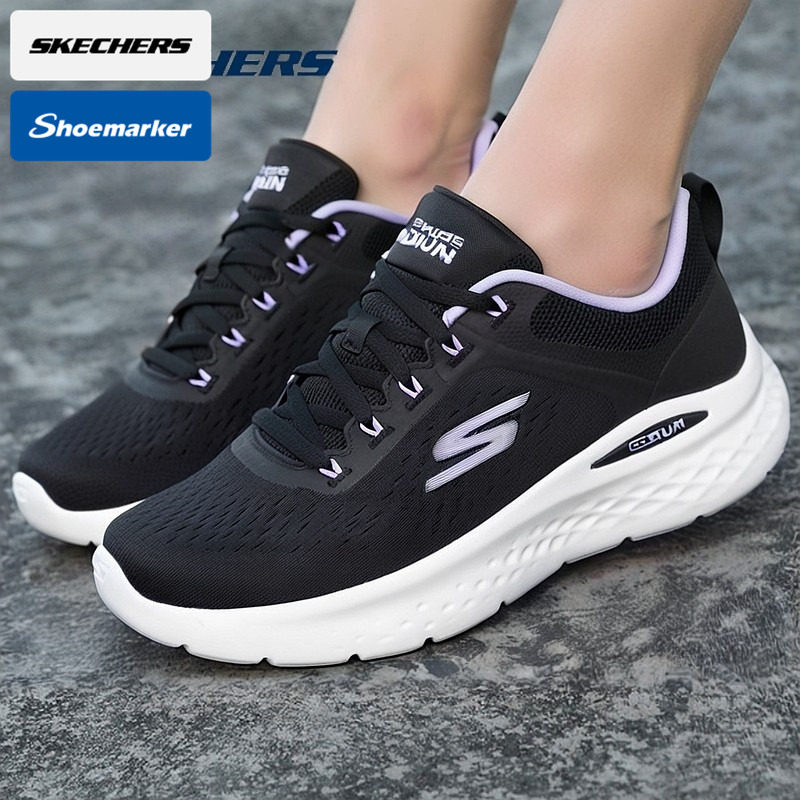 斯凯奇轻便减震跑步鞋女鞋秋季款透气网面运动鞋户外慢跑鞋老人鞋