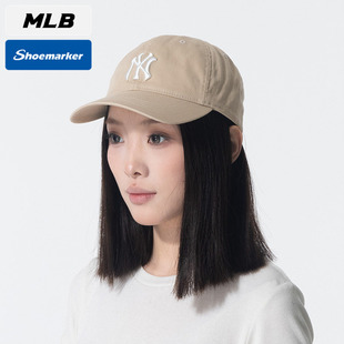 运动帽休闲软顶棒球帽7ACP6604N MLB官方男女帽儿童棒球帽2025新款