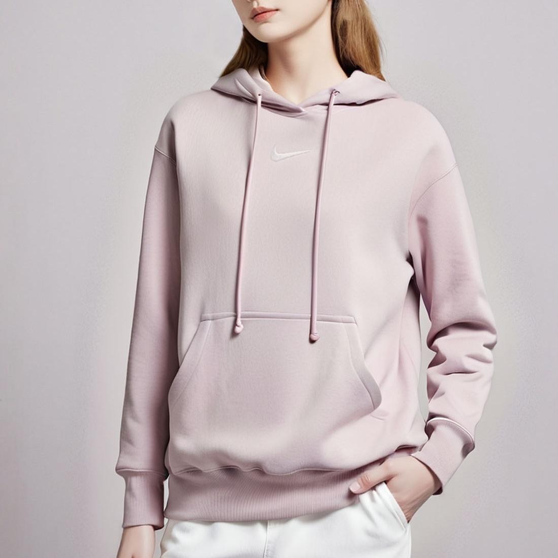 耐克NIKE新款加绒宽松休闲连帽