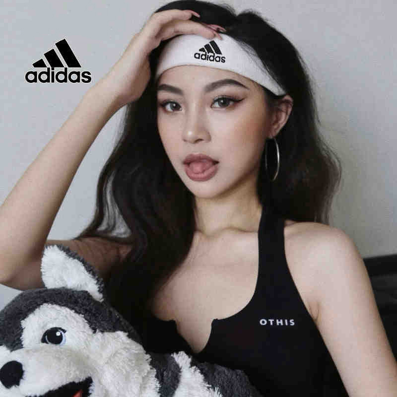 阿迪达斯adidas运动头带女吸汗导汗带止汗篮球男跑步健身瑜伽发带