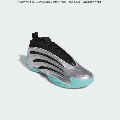 阿迪达斯Adidas正品2025男子运动休闲哈登9代篮球鞋签名款JS1028