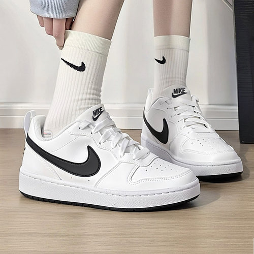 Nike耐克正品板鞋女鞋2026春季新款运动鞋童鞋COURT休闲鞋小白鞋