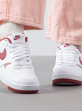 NIKE耐克GAMMA FORCE运动鞋女2025新款板鞋复古白色休闲鞋FV8120