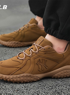 MLB官方男女情侣休闲鞋2025冬季新款运动鞋复古德训鞋3ASXT015N