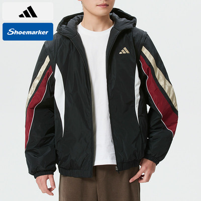 Adidas阿迪达斯棉服男款26春季马年新年款棉袄休闲运动棉衣KS3171