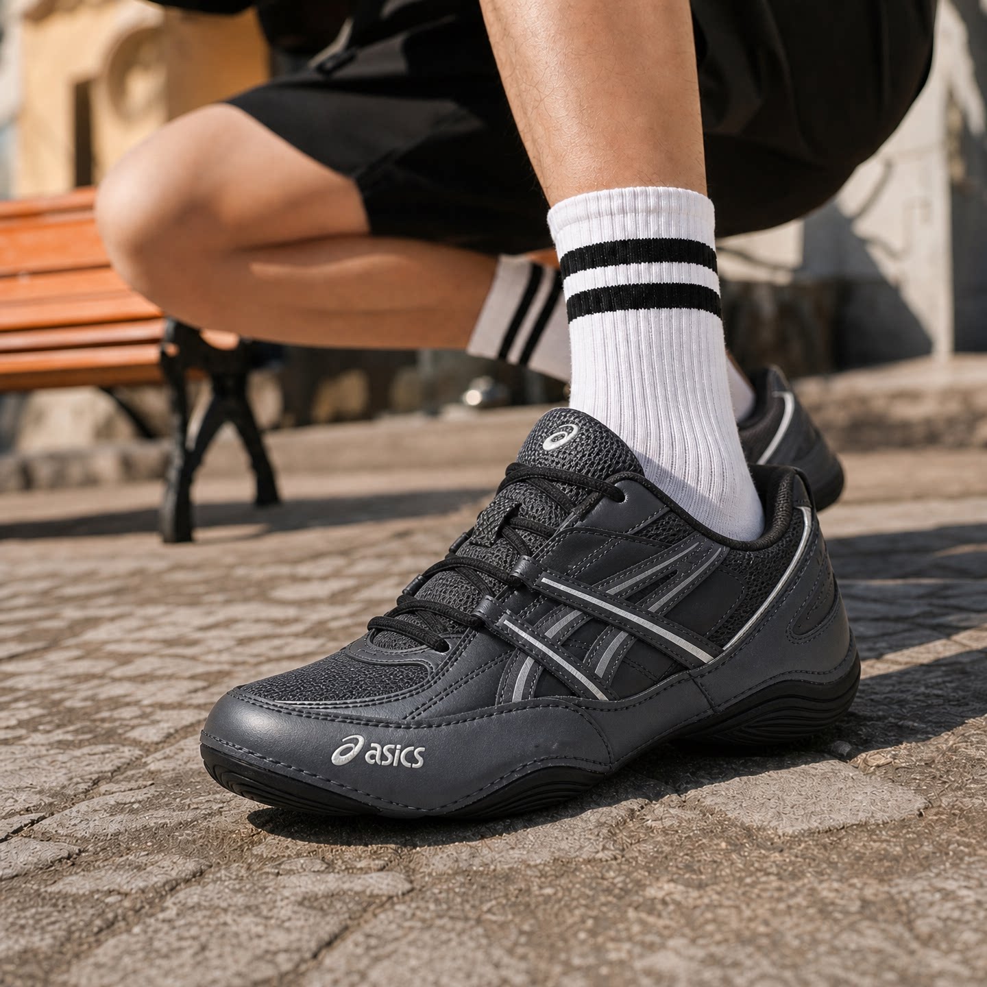 ASICS亚瑟士官方正品男鞋德训鞋图片