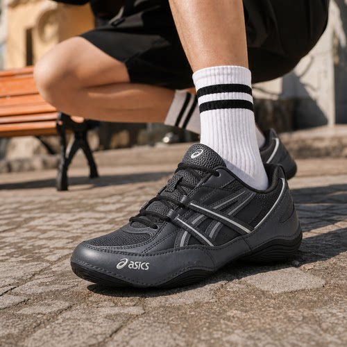 ASICS亚瑟士官方正品男鞋德训鞋