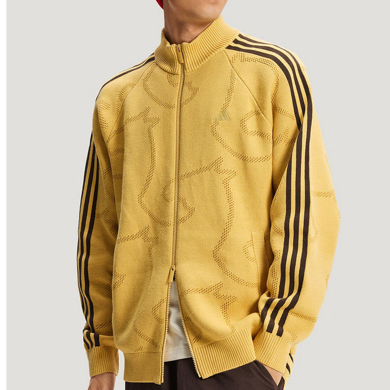Adidas阿迪达斯官方夹克男装2026新年款运动服针织外套休闲开衫
