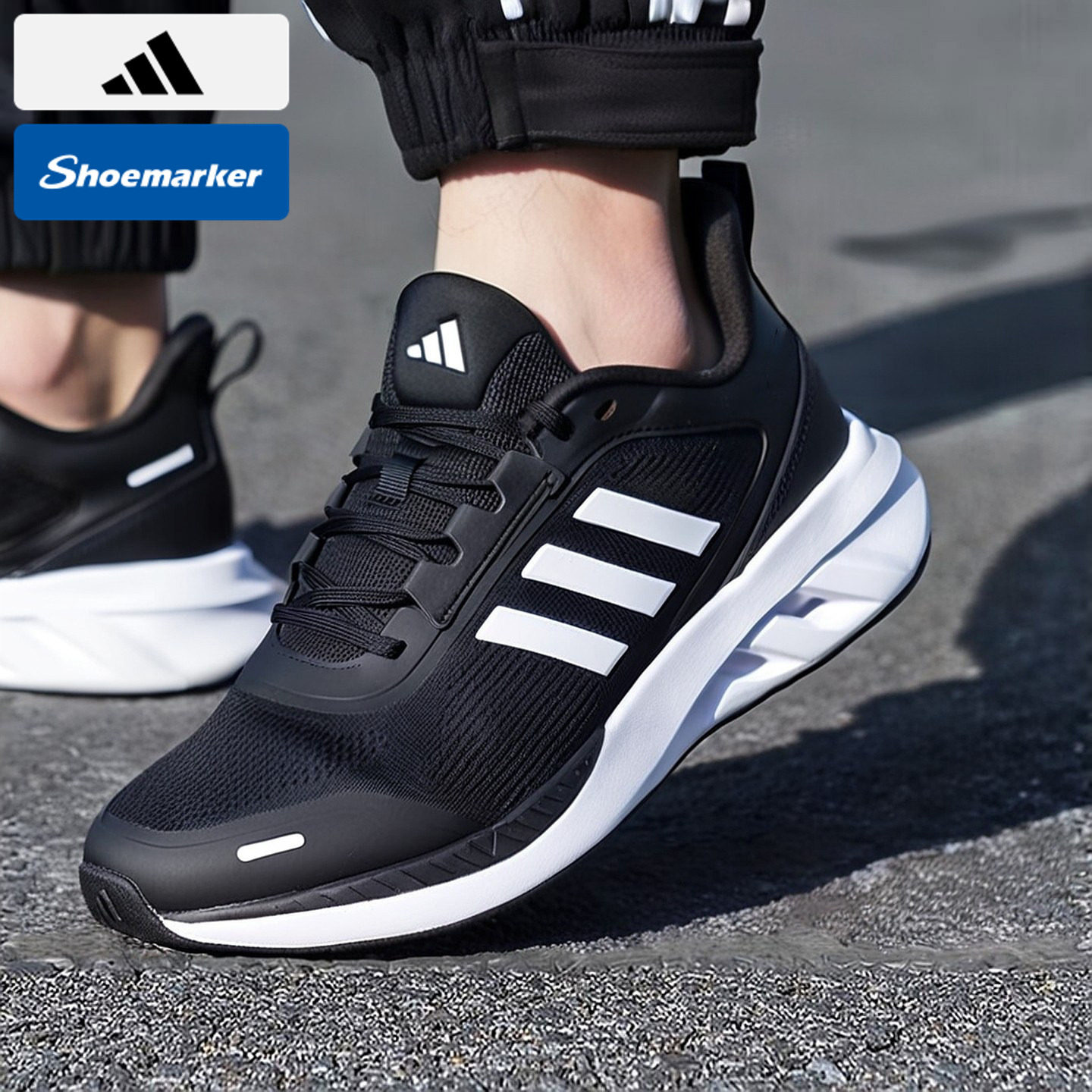 Adidas阿迪达斯官方正品男鞋女鞋运动鞋新款轻便减震休闲鞋跑步鞋