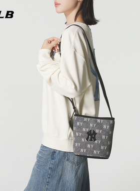 MLB官方单肩背包男女包2025冬季新款运动包旅行斜挎包3ABMMV55N