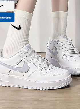 耐克休闲鞋女鞋25秋季新款空军一号运动鞋低帮轻便板鞋CT3839-112