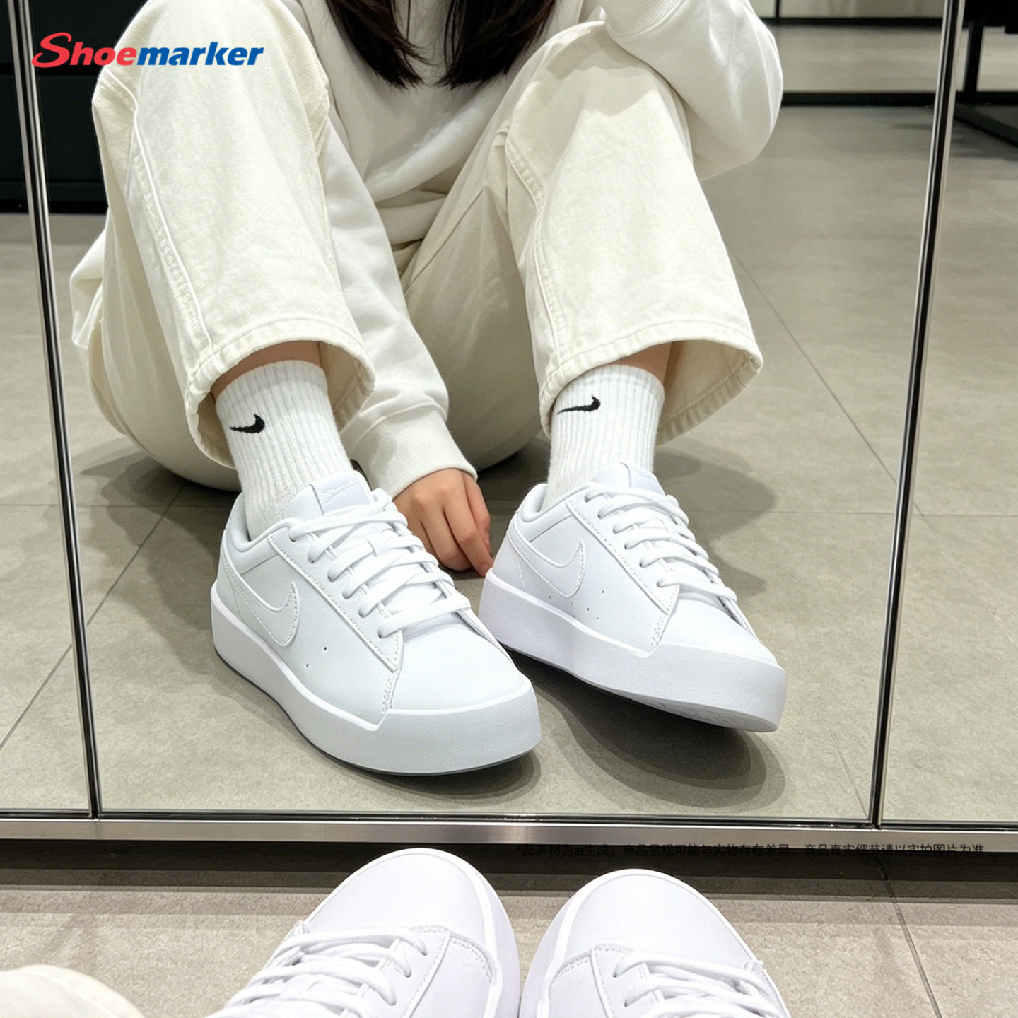 NIKE耐克官方正品板鞋女鞋2026夏季新款COURT网球低帮休闲运动鞋