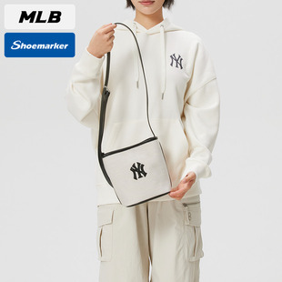 MLB官方单肩背包2026春季新款男女包休闲斜挎包旅行拎包3ABMB016N