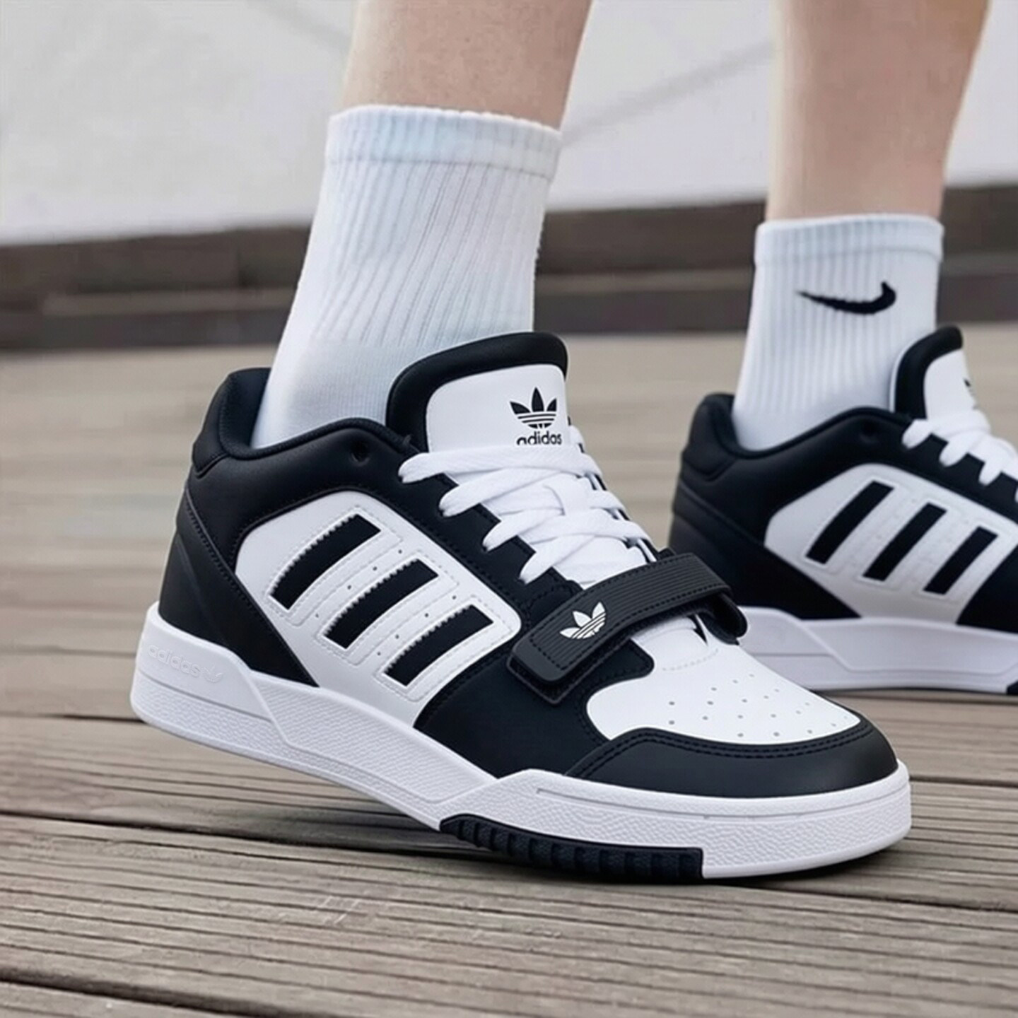 阿迪达斯男鞋运动鞋Adidas官方正品休闲鞋2026秋冬季新款复古板鞋