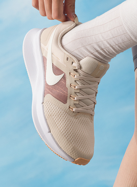 耐克正品女生款运动鞋冬季新款网鞋RUN SWIFT3透气缓震轻便跑步鞋