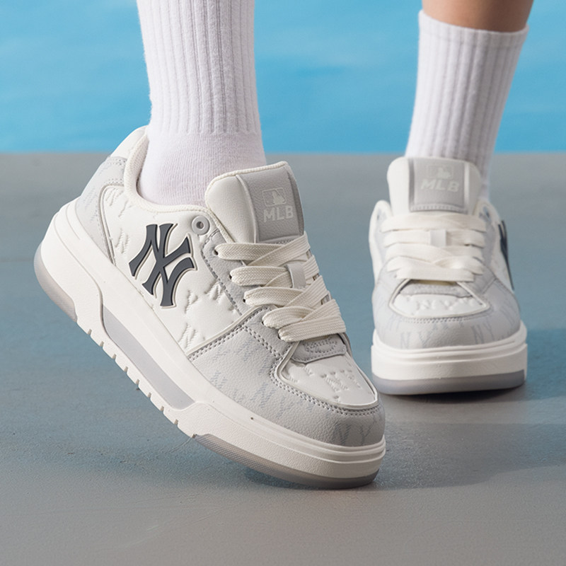 MLB正品板鞋男鞋女鞋2025冬季新款厚底鞋运动鞋情侣鞋低帮休闲鞋,运动鞋new,运动休闲鞋,淘宝优惠券,粉丝福利购,淘宝优惠卷