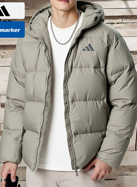 Adidas阿迪达斯官方男款运动休闲服2025冬季新款保暖羽绒服KC2479