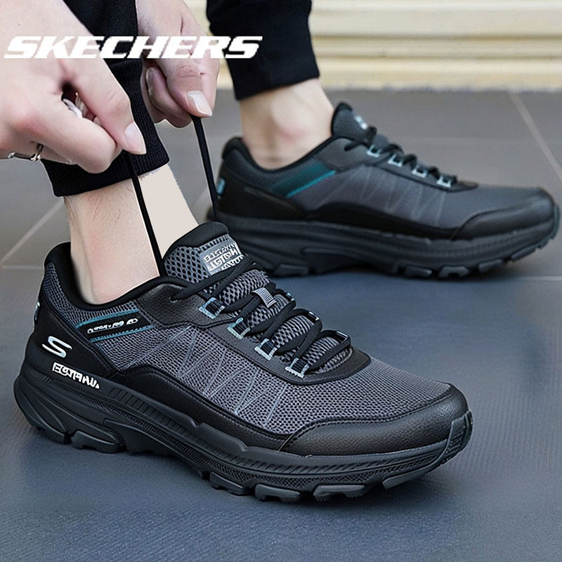 斯凯奇男鞋黑色运动鞋秋季款轻质跑步鞋软底休闲鞋户外徒步登山鞋,运动鞋new,运动休闲鞋,淘宝优惠券,粉丝福利购,淘宝优惠卷