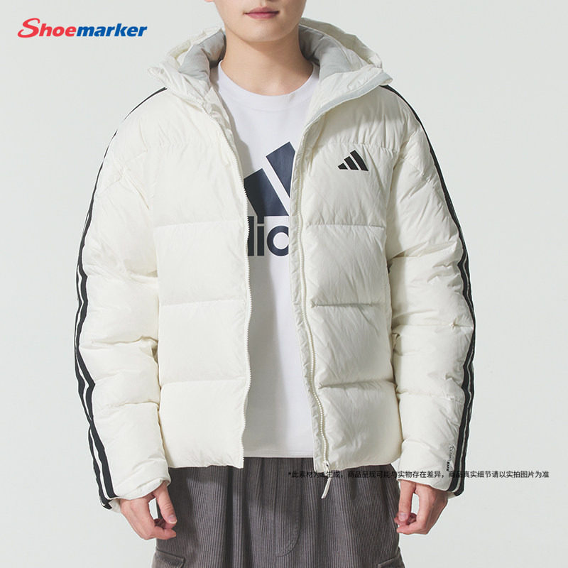 阿迪达斯（adidas）羽绒服男装2026新款秋季运动服户外出行潮流时