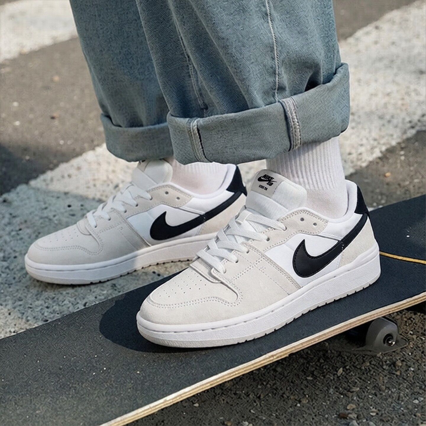 耐克板鞋男款Nike官方正品2026新款秋季休闲鞋缓震透气滑板鞋