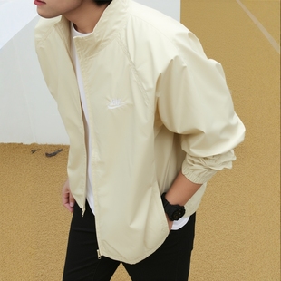 NIKE耐克夹克男子2026春季 宽松立领健身运动休闲外套男HV1140 新款