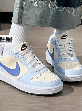 NIKE耐克官网休闲鞋女鞋 25冬季新款运动鞋COURT平底鞋低帮板鞋女