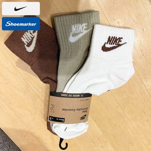 耐克官方Nike正品休闲袜男袜秋季新款运动休闲袜中筒袜袜子DX5074