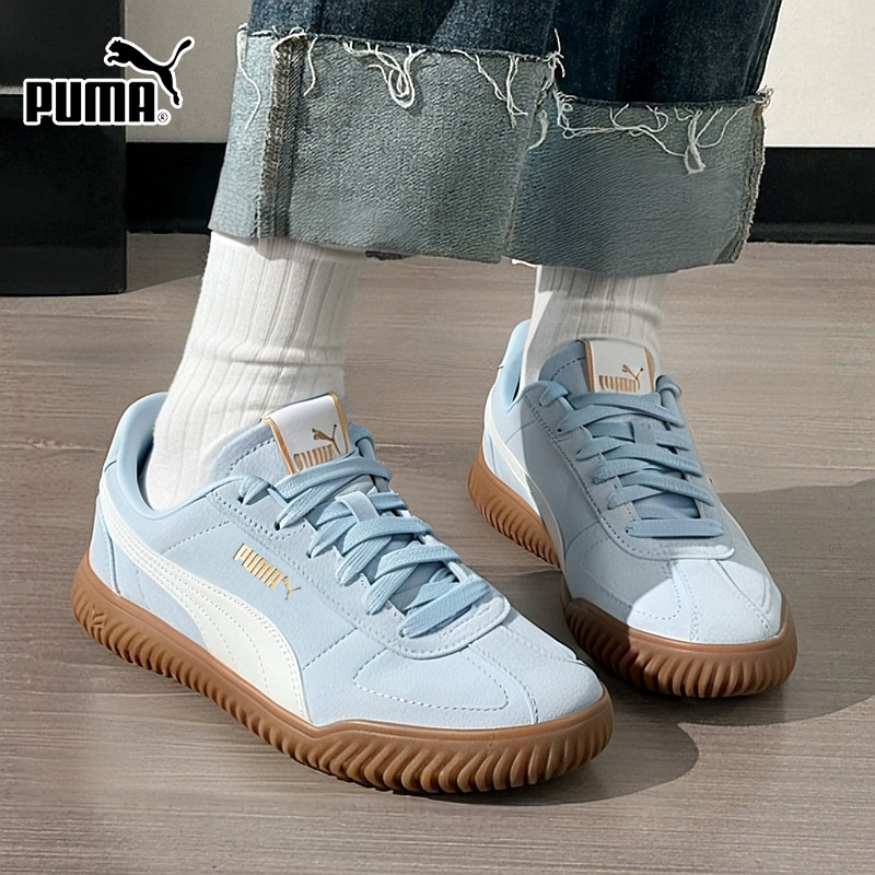 PUMA彪马德训鞋板鞋女鞋2025秋季新款运动鞋复古蓝色休闲鞋402606