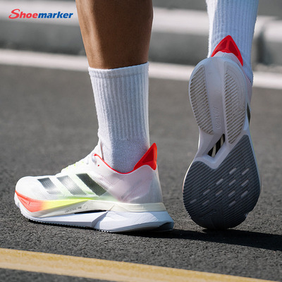 阿迪达斯ADIZERO BOSTON 12跑步鞋男鞋秋季新款缓震运动鞋网面鞋