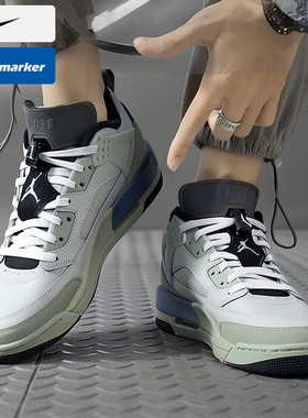 JORDAN SPIZIKE LOW NIEK耐克板鞋男鞋2025新款气垫运动鞋休闲鞋