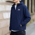 1390149-410~ [Hooded] Loose Zipper Hand Pockets