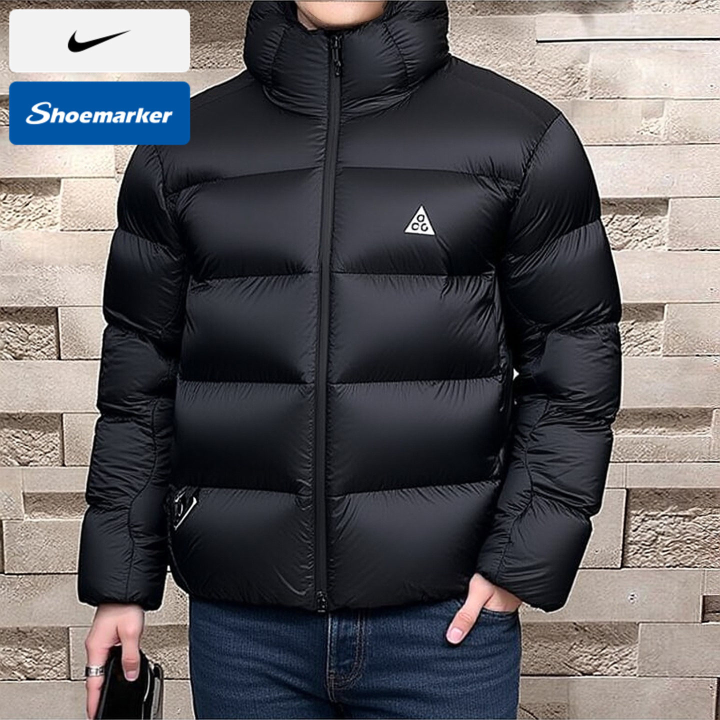 NIKE耐克男上装25夏季新款户外保暖加厚棉服运动休闲外套FV8