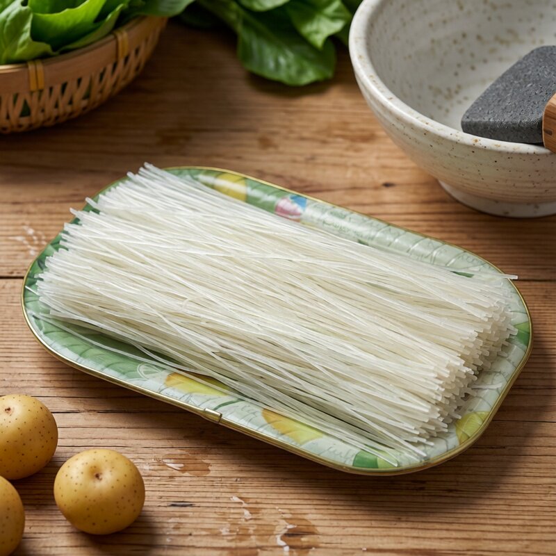 正宗土豆粉条东北特产铁锅炖圆粉马铃薯火锅水晶商用手工宽粉朝阳