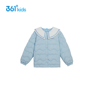 【商场同款】361童装女童羽绒服外套冬季361度中大童保暖休闲上衣