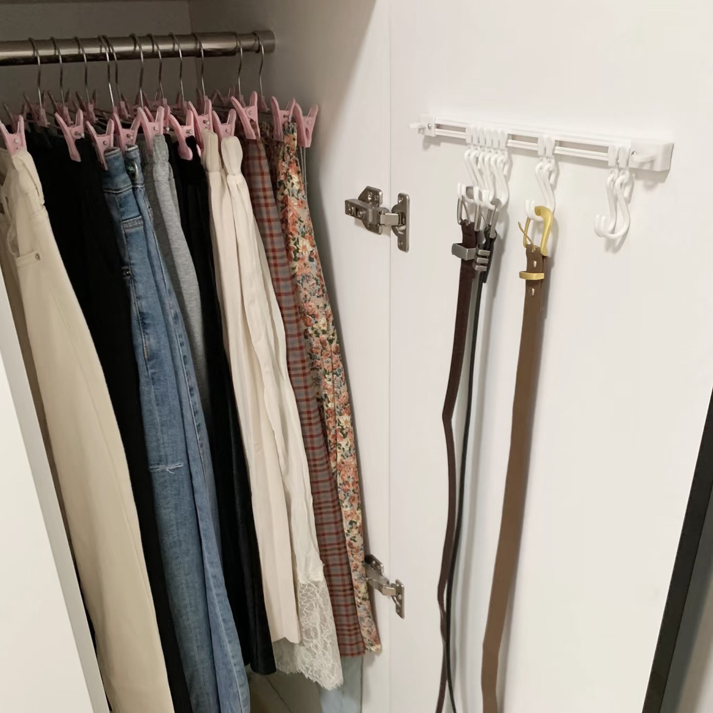 皮带收纳神器壁挂腰带挂架领带挂钩多功能衣柜领结挂帽子钩省空间,收纳整理,服饰配件架,淘宝优惠券,粉丝福利购,淘宝优惠卷