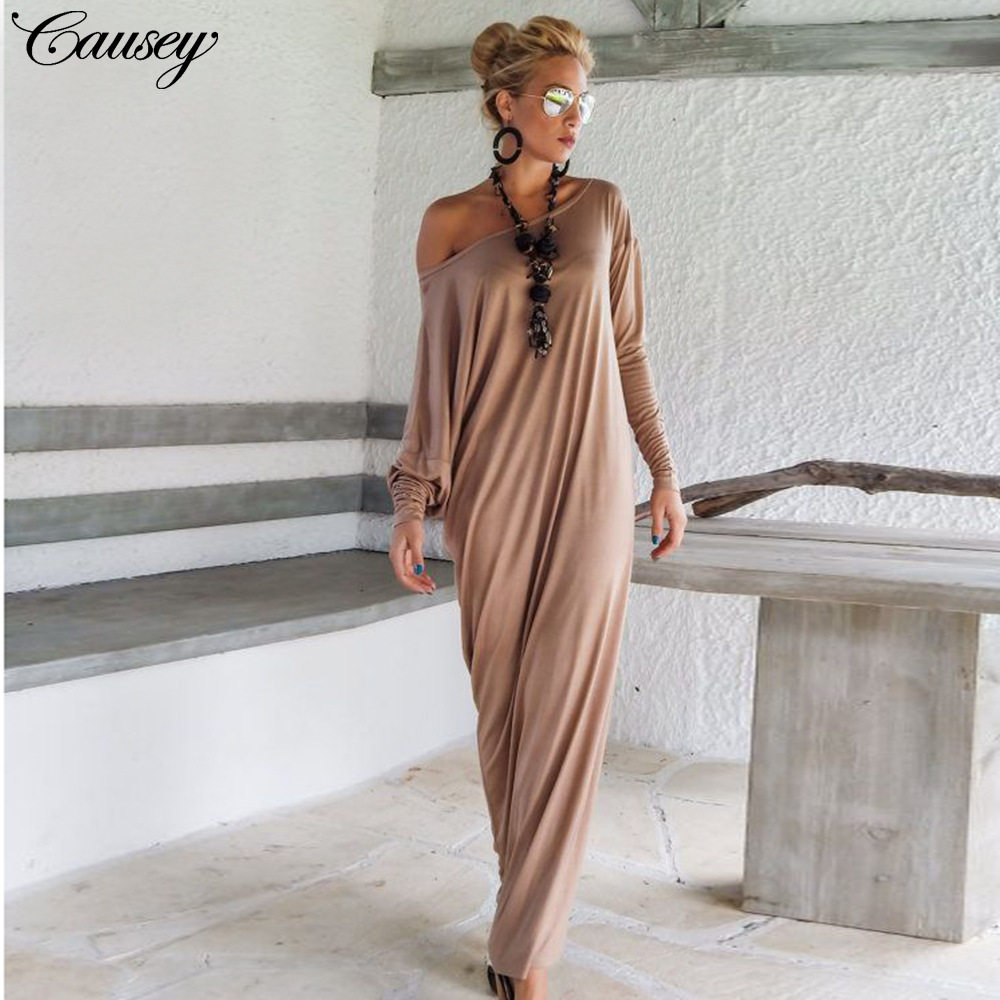 2019春季新款马克西欧美风女装时尚长袖优雅宽松长裙晚礼服批发|ruв категории Женская одежда, платье - от Buy2taobao.com для оказания профессиональной услуги покупки агента Taobao