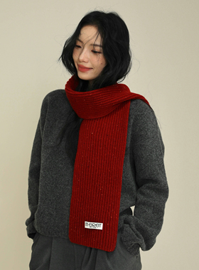 繁星点点～韩国m•eret彩点小美满100%绵羊毛围巾冬百搭保暖围脖