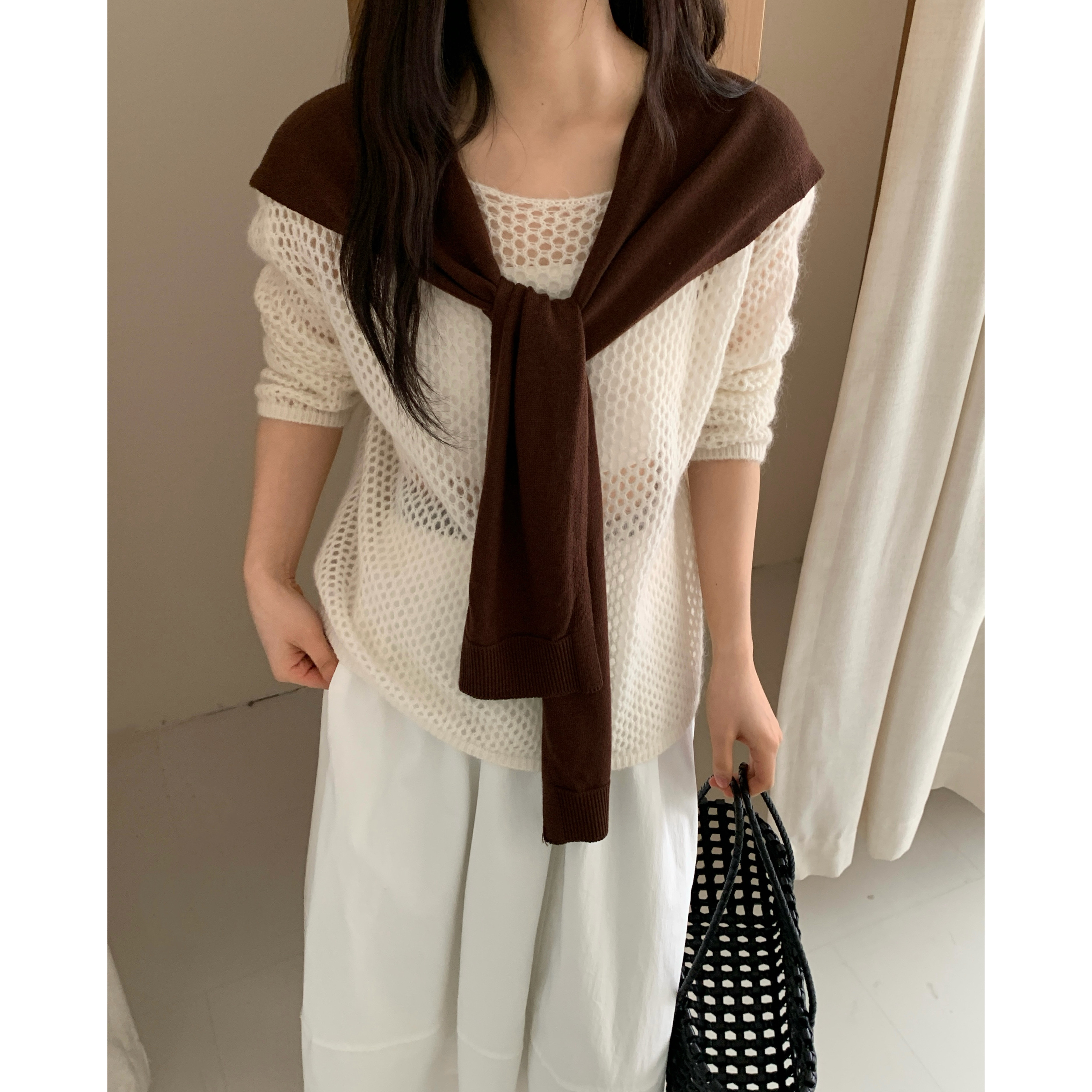 Carrier 出口韩国～开叉休闲披肩春秋百搭亲肤外搭装饰多功能屁帘,服饰配件/皮带/帽子/围巾,围巾/丝巾/披肩,淘宝优惠券,粉丝福利购,淘宝优惠卷