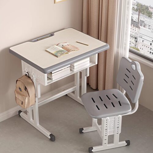 学校同款升降书桌儿童课桌椅套装