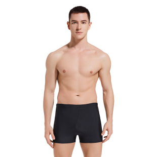 沙滩泳裤 速干泡温泉新款 专业运动平角加肥加大码 男士