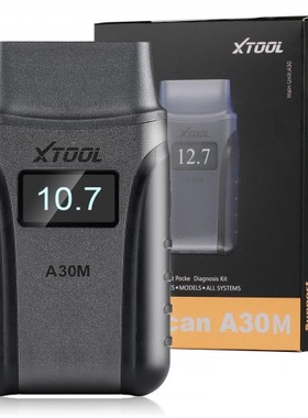 XTOOL A30M OBD2汽车诊断工具支持Andriod / IOS全系统诊断扫描仪