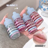 Gege 秋冬嘟嘟唇淡化唇纹轻奢唇釉 滋润打底 bear 晶透润泽唇蜜