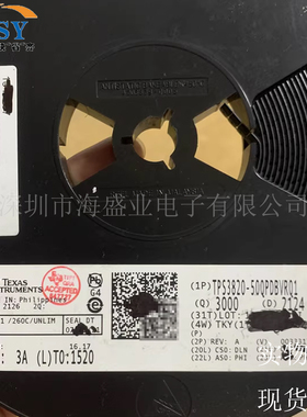 TPS3820-50QPDBVRQ1 丝印50PQ封装SOT-23-5电压监控和复位器芯片