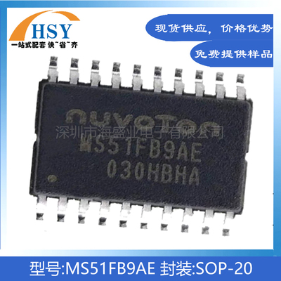 MS51FB9AE贴片SOP20国产替代进口