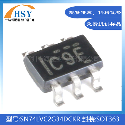 SN74LVC2G34DCKR缓冲闸逻辑IC